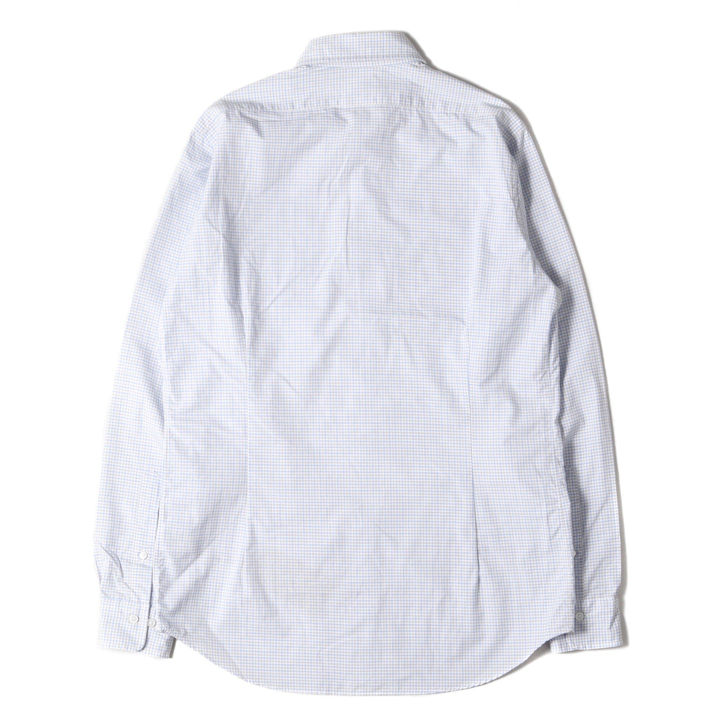 タッタソール グラフ チェック カッタウェイカラー ドレス シャツ (100191291) / 長袖 MILANO FIT オフィカジ ビジカジ MADE IN JAPAN