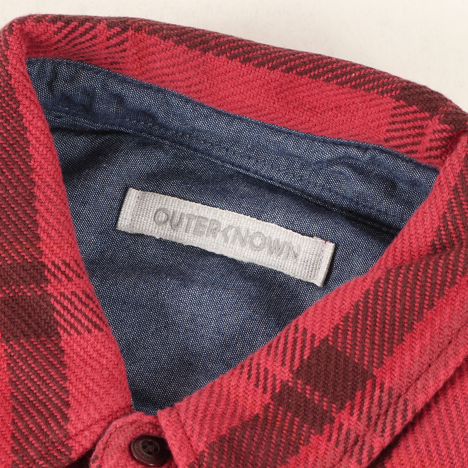 OUTERKNOWN (アウターノウン) チェック フランネル シャツ (3320700159) / 長袖 定番 ベーシック アメカジ サーフ –  ブランド古着の通販・買取 | BEEGLE by Boo-Bee