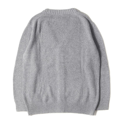 ストレッチ コットンナイロン ブークレ ニット Vネック カーディガン (2820800045) / 定番 ベーシック アメカジ サーフ