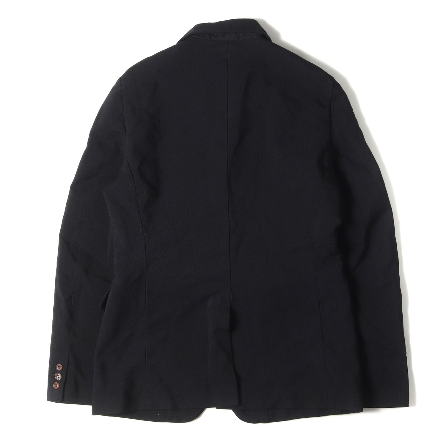 COMME des GARCONS HOMME PLUS (コムデギャルソン オムプリュス) 22SS 製品染め ポリ縮 ツイル ドレス 3B テーラード  ジャケット (PI-J055) / 縮絨 定番 ベーシック モード デザイナーズ ドメブラ ビジカジ オフィカジ - ブランド古着の通販・買取 |  BEEGLE by Boo-Bee