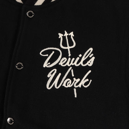 HYSTERIC INC 刺繍 メルトン スタジャン (02183AB11)