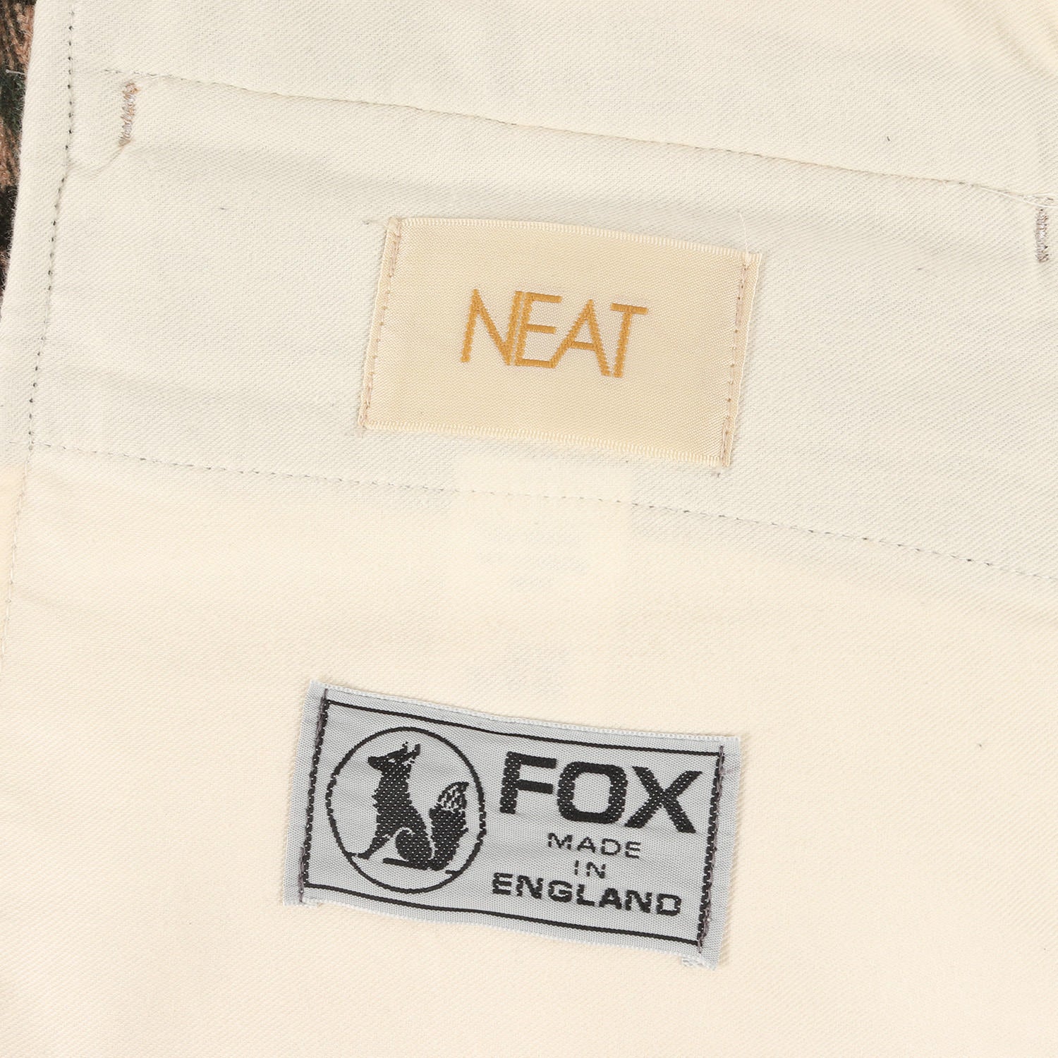 ガ*ョ様 Neat fox brothers チェックズボン ガ*ョ様 Neat fox brothers チェックズボン - メルカリ