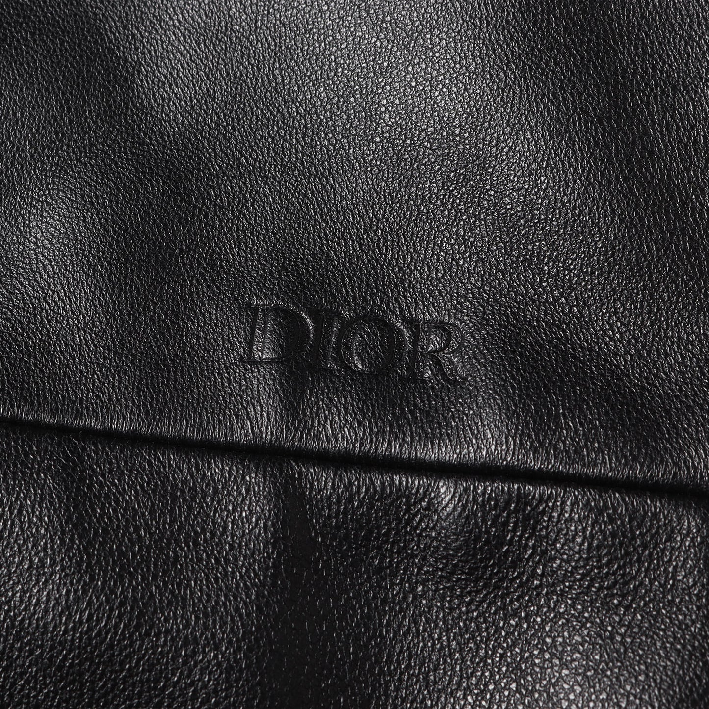 リバーシブル エンボスロゴ ラムレザー リップストップ パテッド フーディ ブルゾン (013L421A0386) / ダブルジップ パーカー アウター ジャケット 羽織 中わた ラグカジ ラグジュアリー