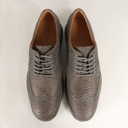 スネーク 型押し ルナグランド ロングウィング レザー シューズ (LUNAR GRAND LONG WING C13668) / キレカジ 短靴 パイソン