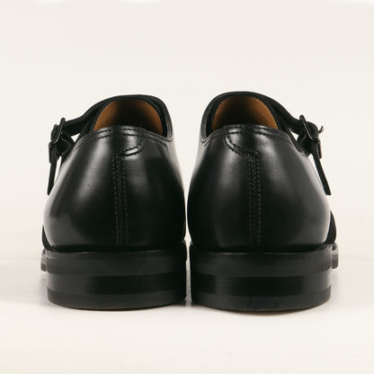 ウィリアム ダブルモンク ストラップ シューズ (WILLIAM) / 9195ラスト 純正シューツリー付属 ローファー 短靴 革靴 コンビ スウェード