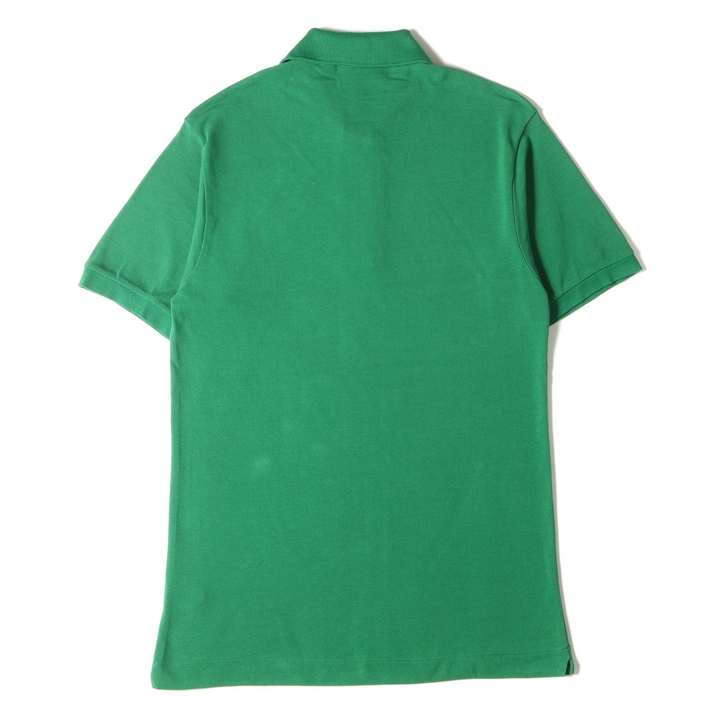 ワンポイント ワニ ワッペン 刺繍 半袖 鹿の子 ポロシャツ (L1212A) / CLASSIC FIT MADE IN JAPAN