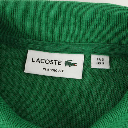 ワンポイント ワニ ワッペン 刺繍 半袖 鹿の子 ポロシャツ (L1212A) / CLASSIC FIT MADE IN JAPAN