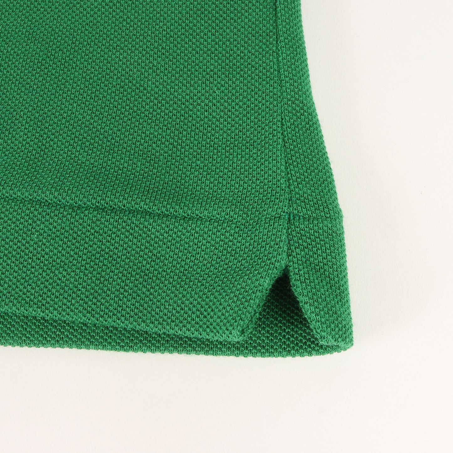 ワンポイント ワニ ワッペン 刺繍 半袖 鹿の子 ポロシャツ (L1212A) / CLASSIC FIT MADE IN JAPAN