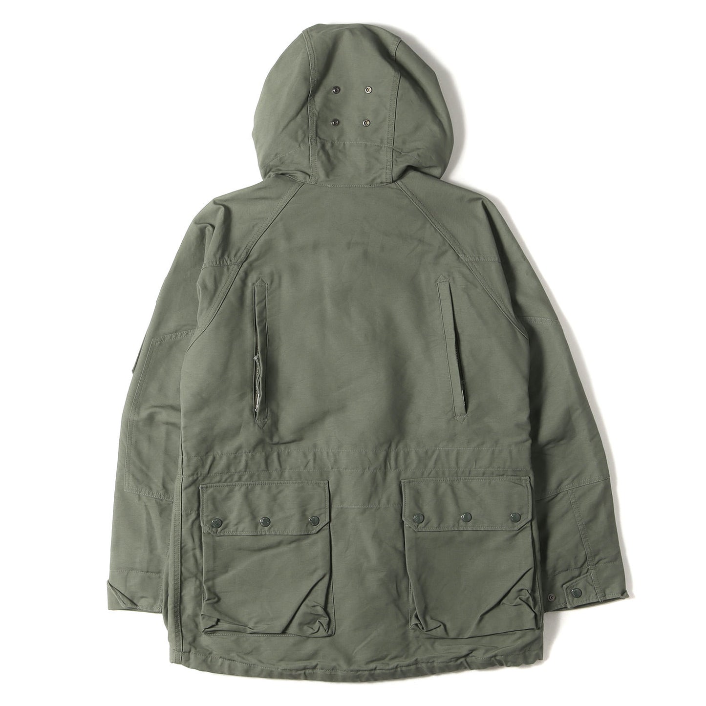 フーデッド フィールド パーカー ジャケット (Field Parka - Cotton Double Cloth)