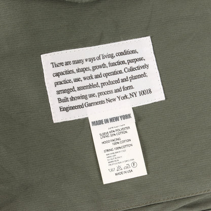 フーデッド フィールド パーカー ジャケット (Field Parka - Cotton Double Cloth)