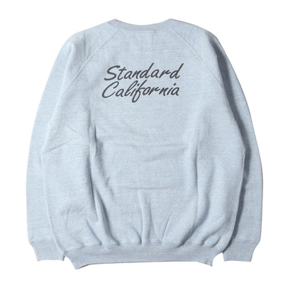 23AW × Disney MICKEY コットン レーヨン スウェット (DISNEY × SD 88/12 California Crew Sweat) / トレーナー プルオーバー 裏起毛