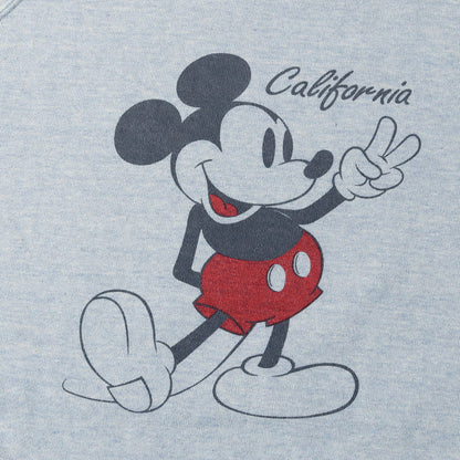 23AW × Disney MICKEY コットン レーヨン スウェット (DISNEY × SD 88/12 California Crew Sweat) / トレーナー プルオーバー 裏起毛
