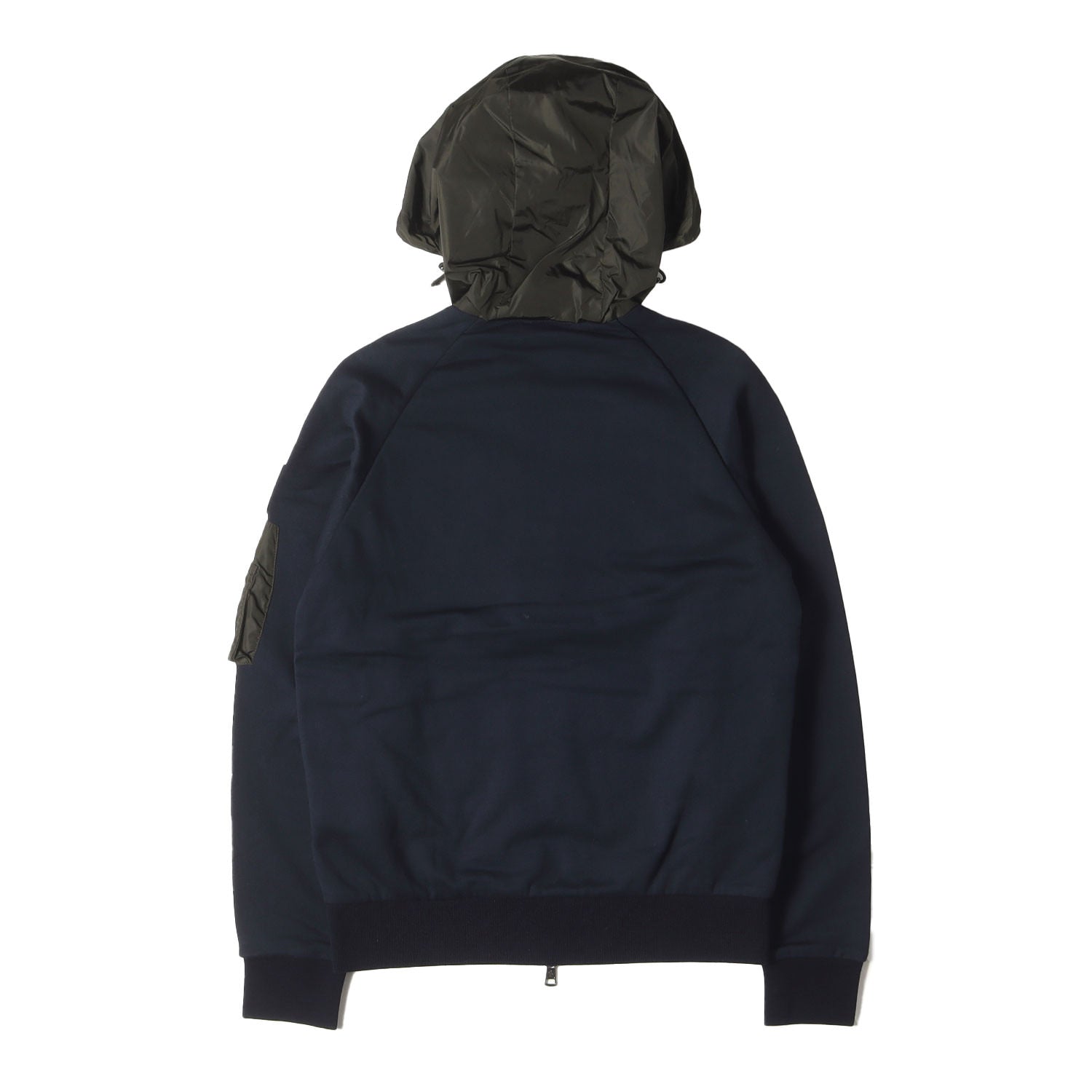 MONCLER (モンクレール) フーデッド スウェット コンビ ダブルジップ ナイロン ダウン ジャケット (MAGLIA CARDIGAN) /  裏毛 ブルゾン カーディガン パーカー 定番 ベーシック ラグカジ イタカジ – ブランド古着の通販・買取 | BEEGLE by Boo-Bee