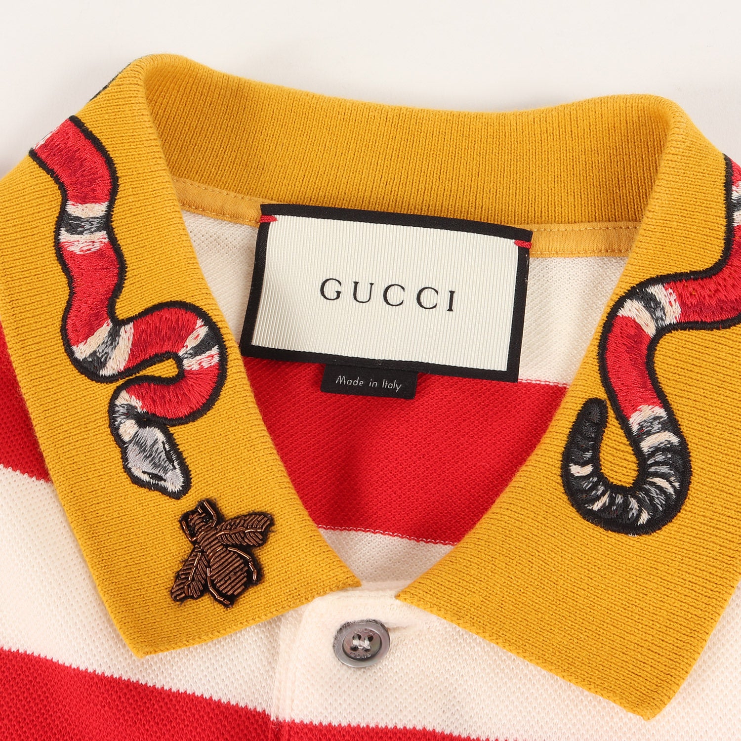 GUCCI グッチエンブロイダリー刺繍ポロシャツ431039