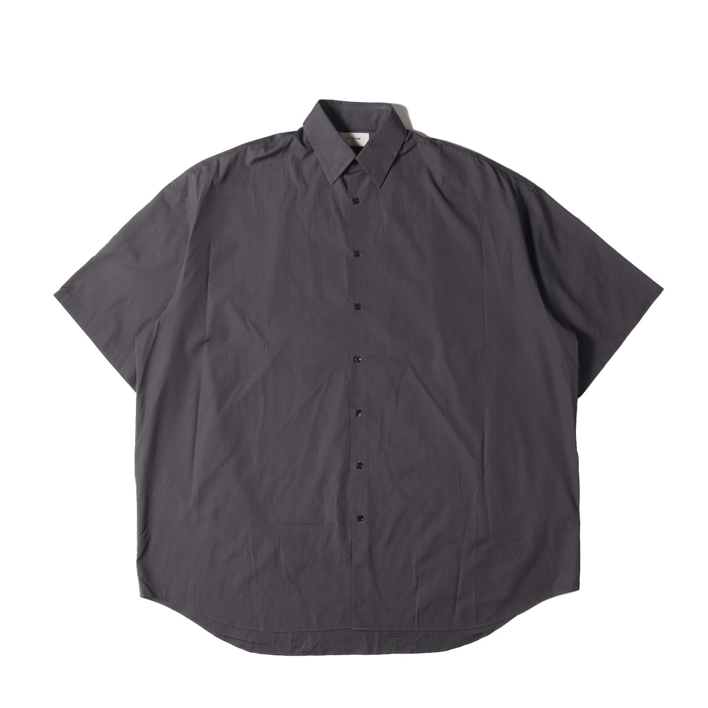 ブロード オーバー サイズ ビッグ シルエット 半袖 シャツ (LH56-6303) / 定番 ベーシック MADE IN JAPAN