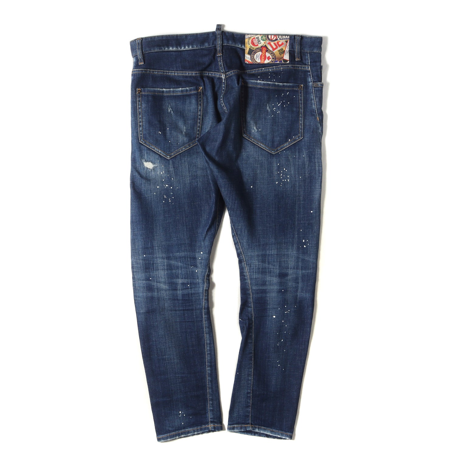 DSQUARED2 (ディースクエアード) 19AW クラッシュリペア ペイント加工 ストレッチ デニム スキニー パンツ (Sexy Twist  Jean S74LB0596 S30342) / ボタンフライ ジーンズ – ブランド古着の通販・買取 | BEEGLE by Boo-Bee