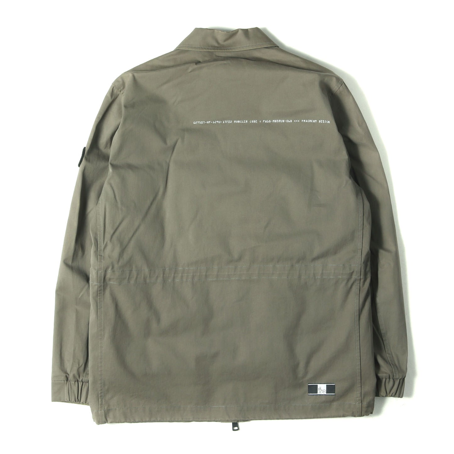 × fragment design 2WAY ダウンベストライナー付き ロゴ ワッペン ミリタリー ジャケット (DAVIS) / GENIUS