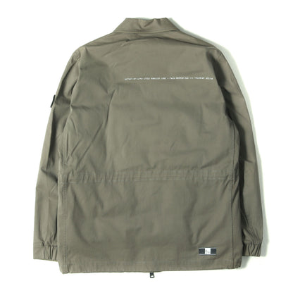 × fragment design 2WAY ダウンベストライナー付き ロゴ ワッペン ミリタリー ジャケット (DAVIS) / GENIUS