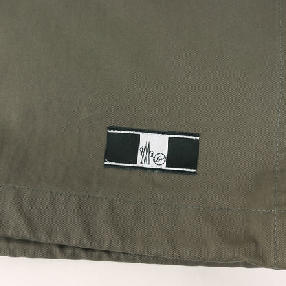 × fragment design 2WAY ダウンベストライナー付き ロゴ ワッペン ミリタリー ジャケット (DAVIS) / GENIUS