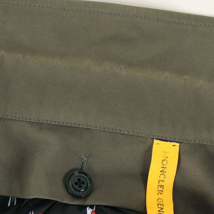 × fragment design 2WAY ダウンベストライナー付き ロゴ ワッペン ミリタリー ジャケット (DAVIS) / GENIUS