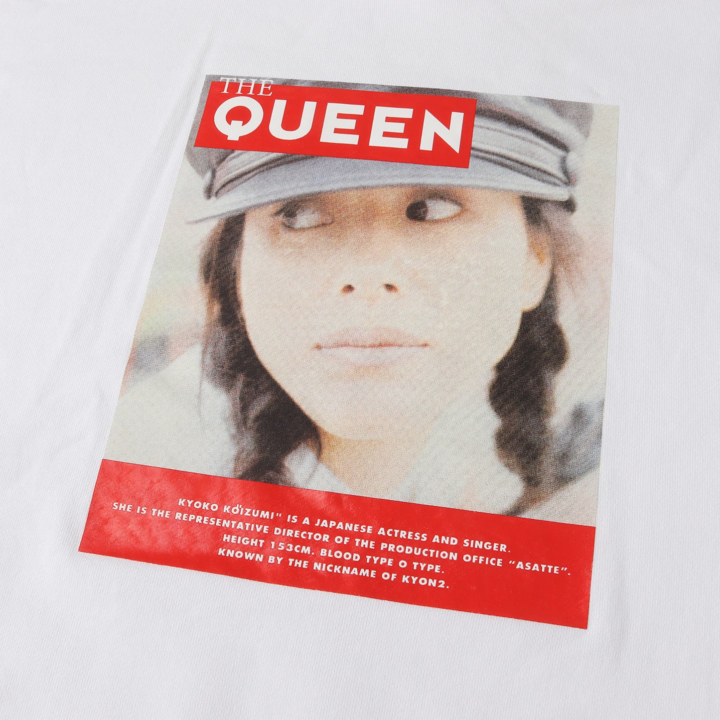 22AW × 小泉今日子 フォトプリント オーバーサイズ スウェット パーカー