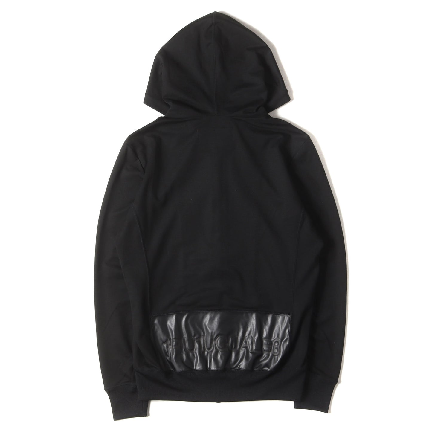 バックヘム ロゴ ジャージー ダブルジップ パーカー (zip parka MRB299 PRY025)