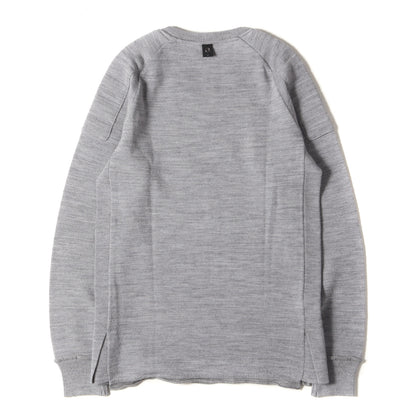 Vネック ウール バイカーニット(wjk biker knit)