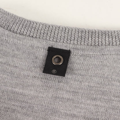 Vネック ウール バイカーニット(wjk biker knit)