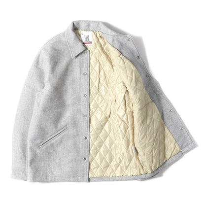 フェルトパッチ SUPER 140’S メリノウール ダブル メルトン コーチジャケット (SD VARSITY JACKET)