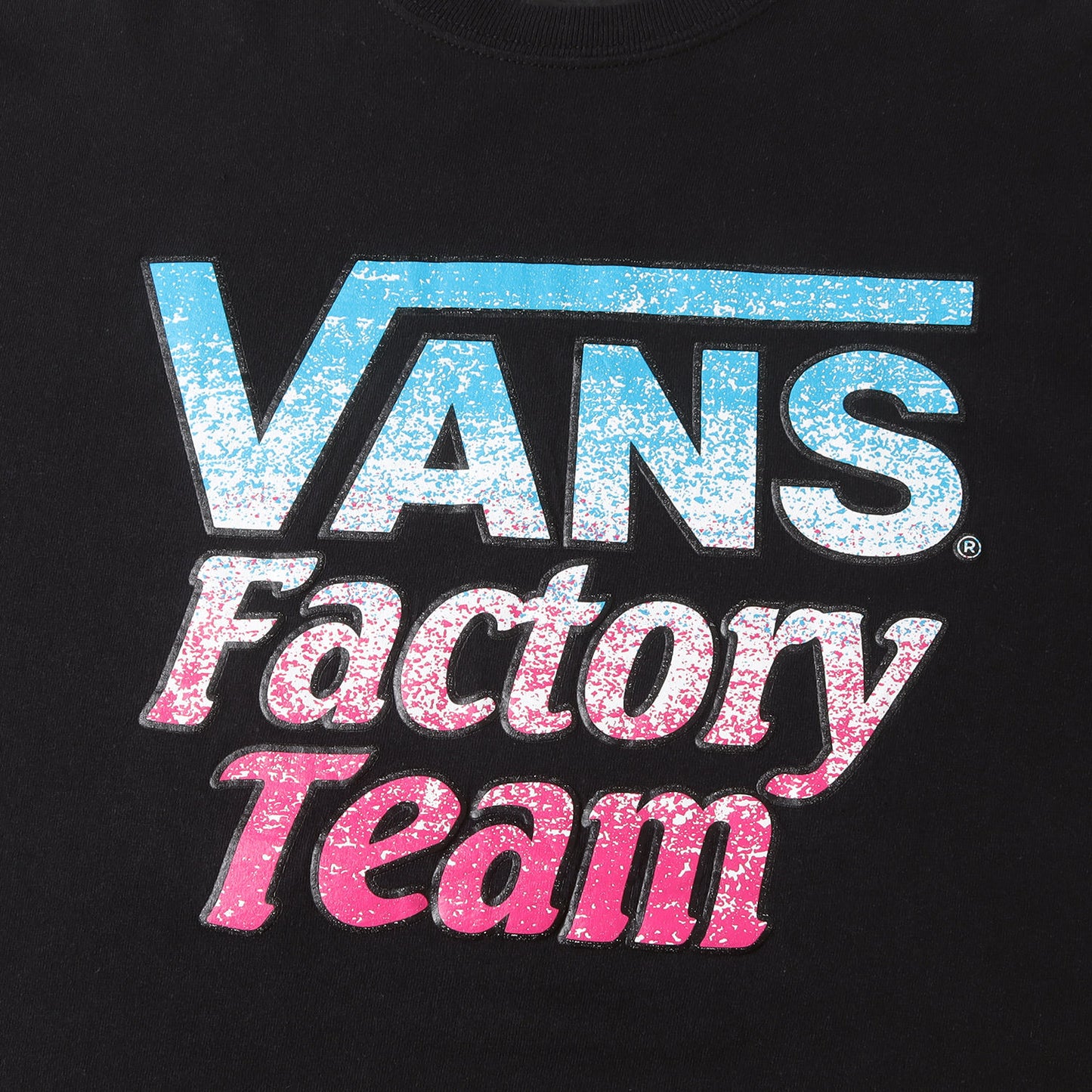 × VANS ファクトリー ロゴ ロングスリーブ Tシャツ / ロンT 長袖 VANS FACTORY TEAM