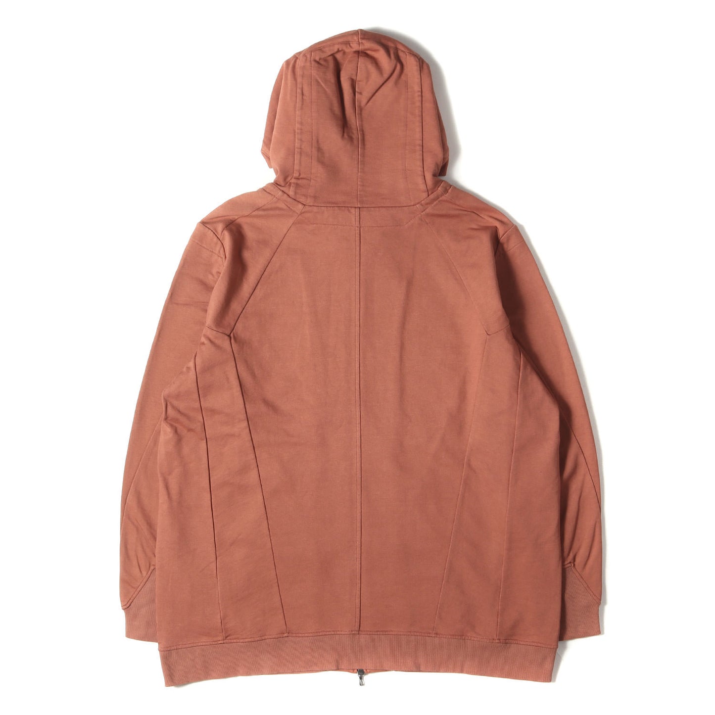 24SS スイッチング ライトウェイト スウェット ダブルジップ パーカー (COTTON SWEAT 857CUM1)