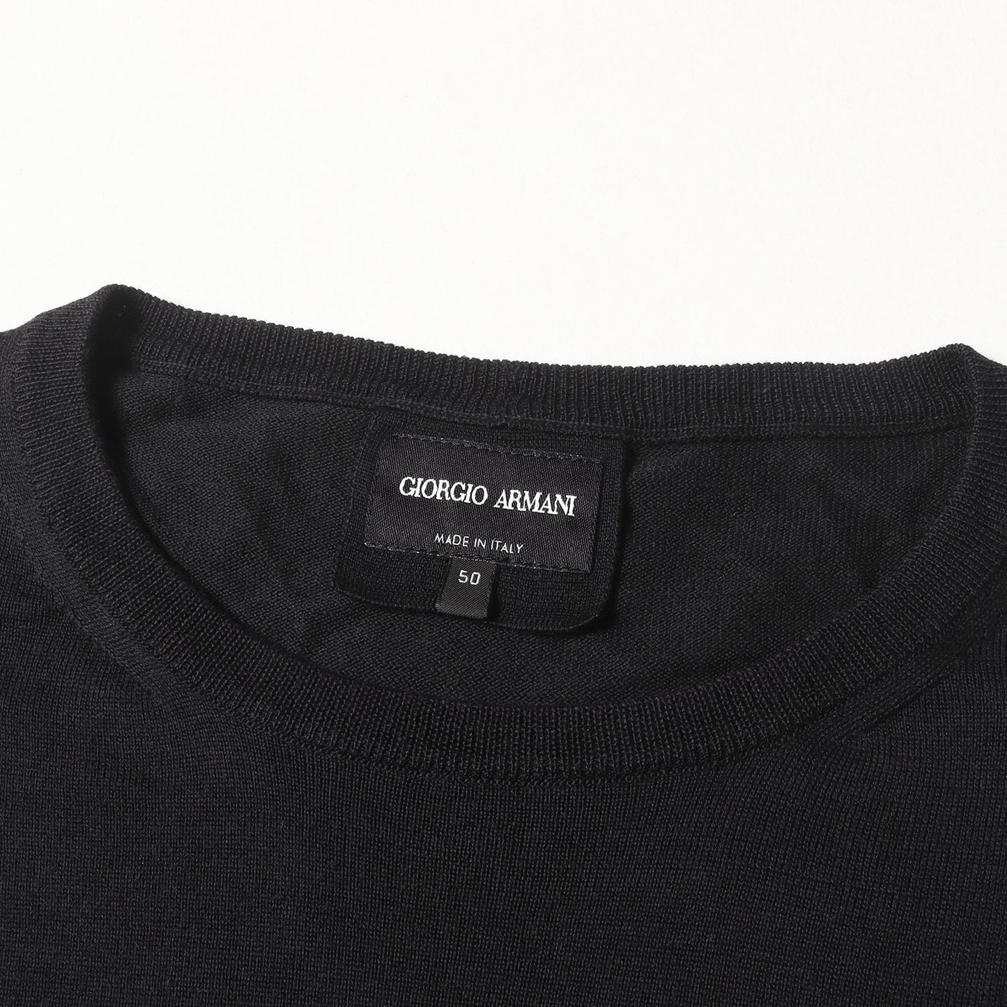 シルク コットン ハイゲージ ニット