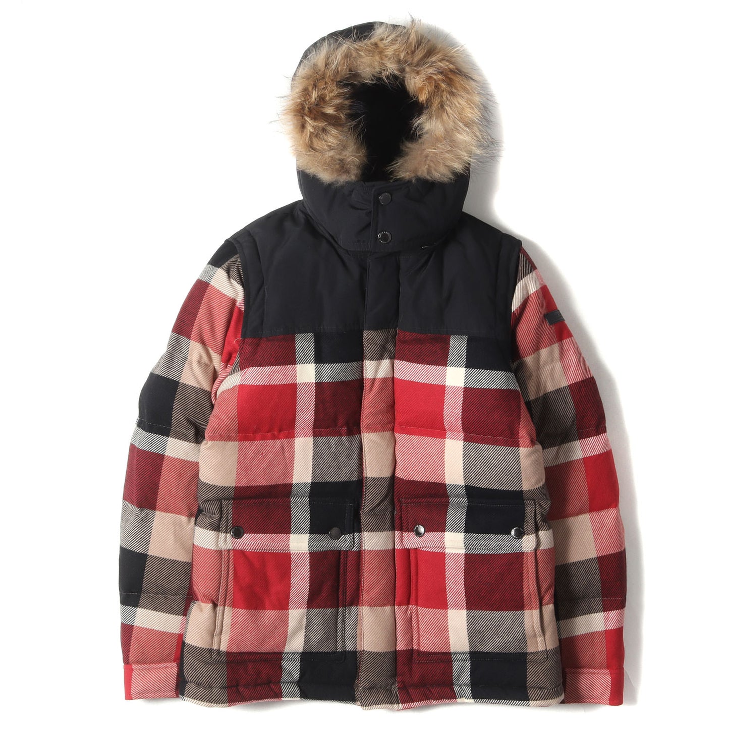 BLACK LABEL CRESTBRIDGE×Harris 見苦しい Tweedコート