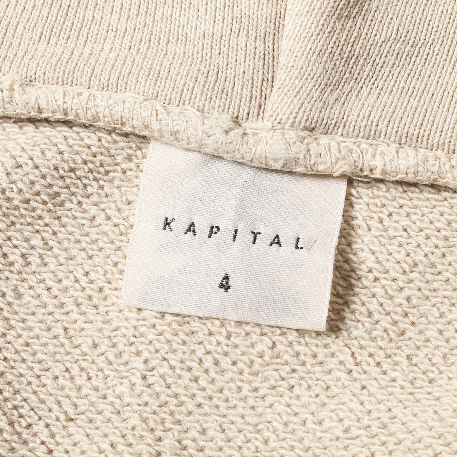 KAPITAL (キャピタル) フェザー プリント スウェット パーカー / 裏毛 