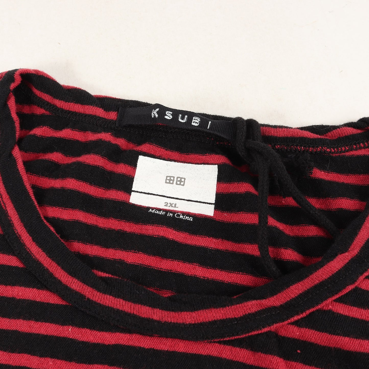 19SS ボーダー ロング Tシャツ (SINISTER STRIPE SS TEE 5000004068)