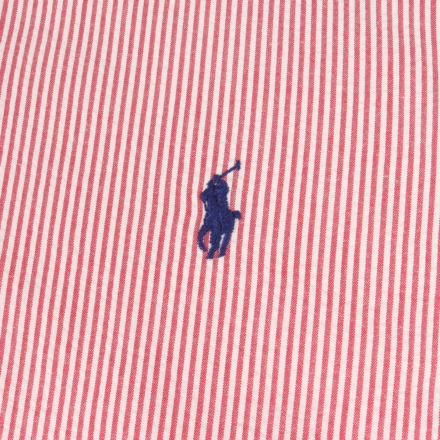 ワンポイント ポニー 刺繍 シアサッカー ストライプ ボタンダウン 半袖 シャツ / B.D トラッド アメトラ