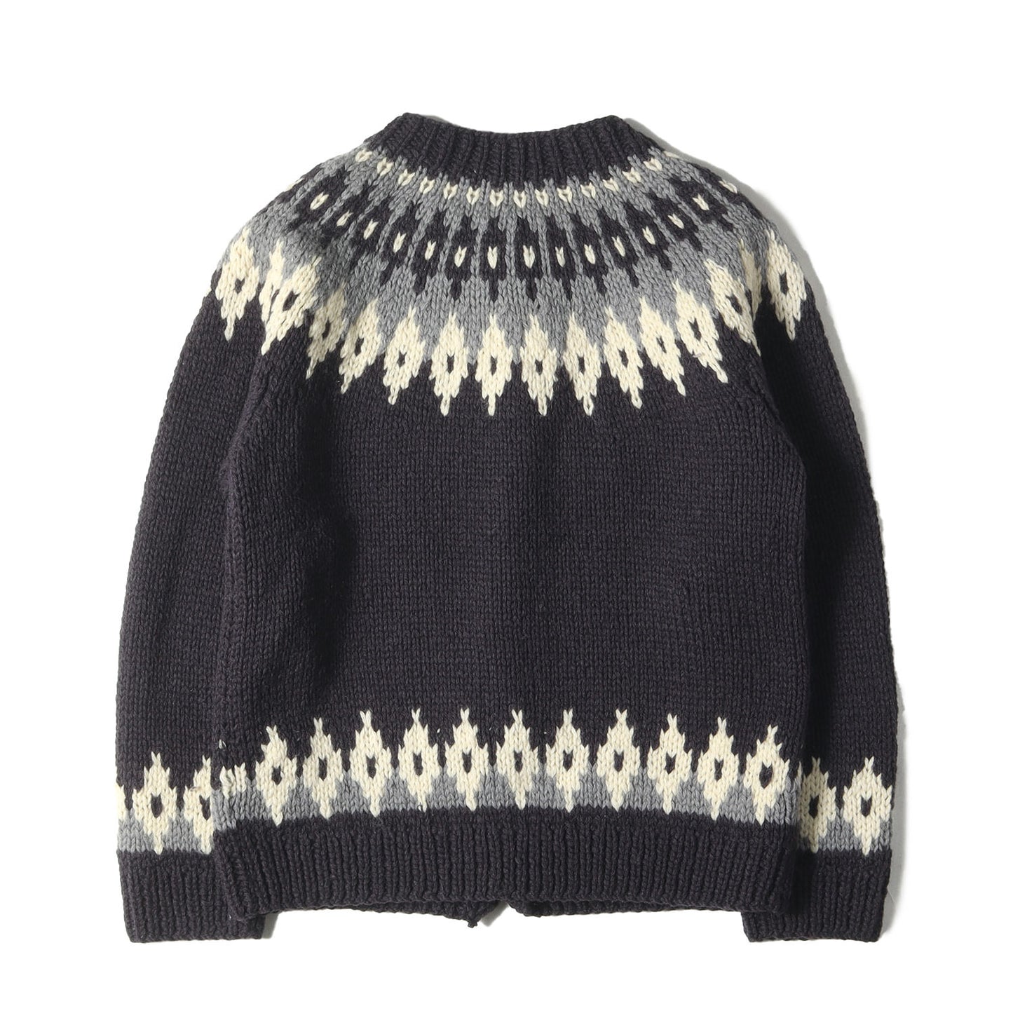 ノルディック コンチョボタン カウチン ニット カーディガン (SD Hand Knit Lopi Cardigan) / KNITWEAR