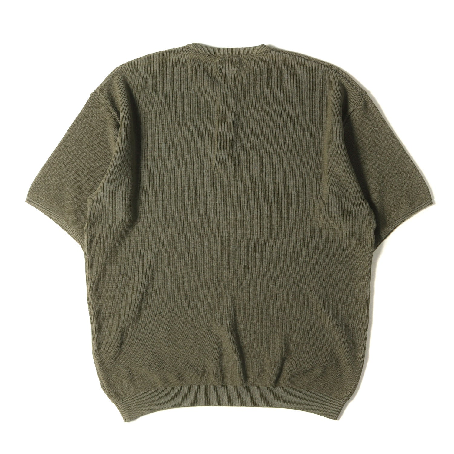 steven alan ヘンリーネック 半袖ニット LOOSE FIT 日本製S STEVEN
