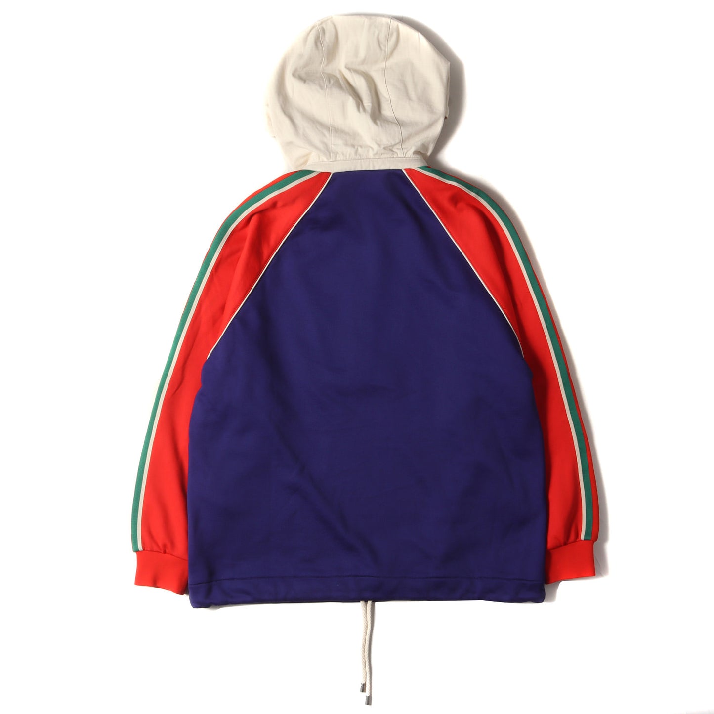 22AW 取り外し可能フード付き ワンポイント GG ロゴ ハーフジップ ジャケット (Logo Half Zip Jacket 695987 XJEH0) / ブルゾン プルオーバー アノラック パーカー