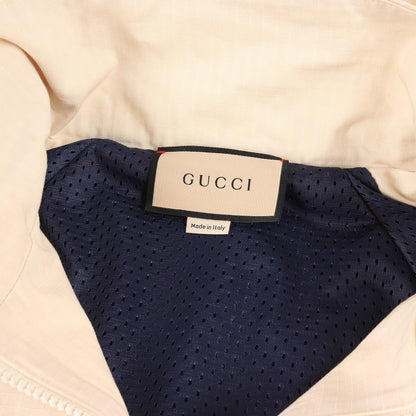 22AW 取り外し可能フード付き ワンポイント GG ロゴ ハーフジップ ジャケット (Logo Half Zip Jacket 695987 XJEH0) / ブルゾン プルオーバー アノラック パーカー