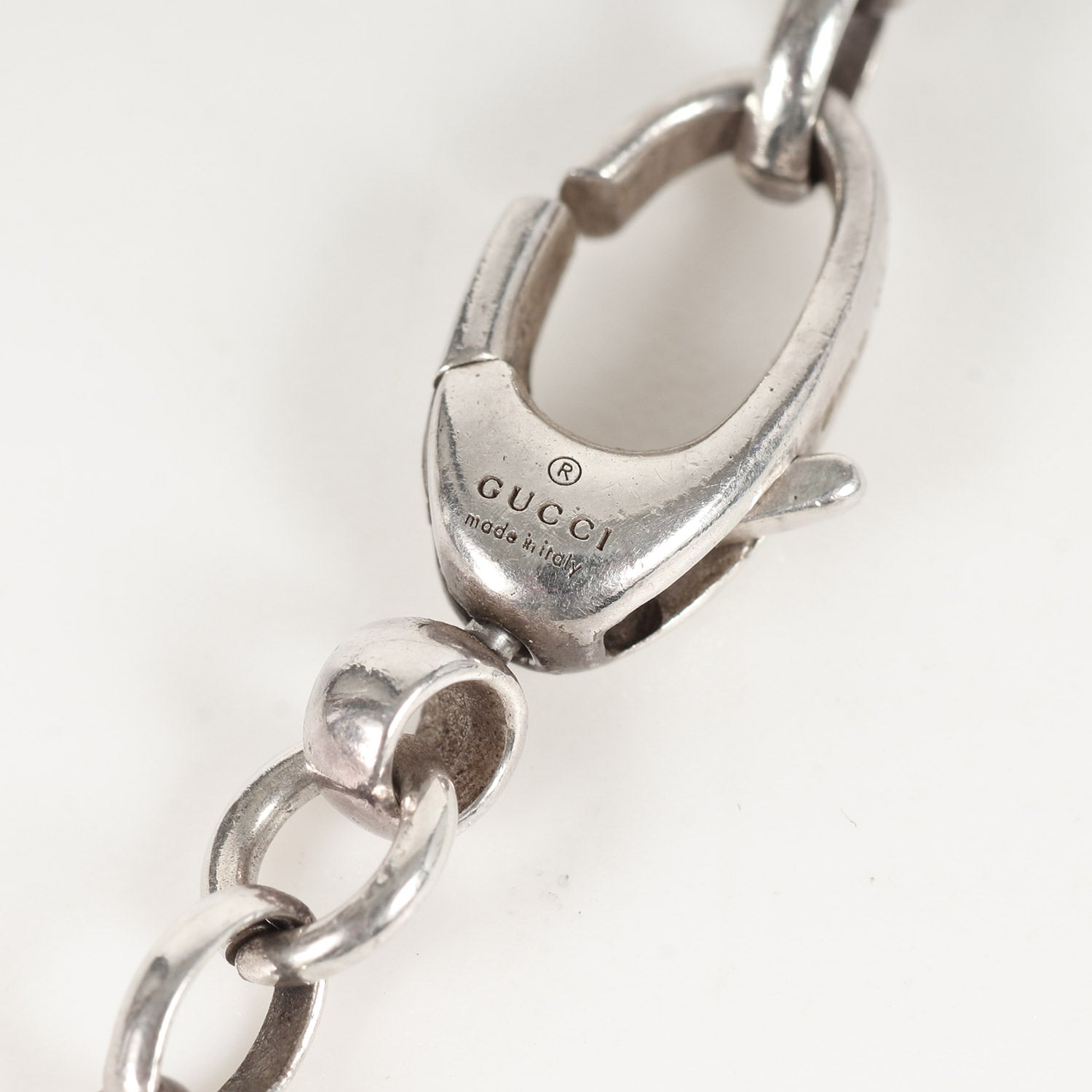 安心のインターネット GUCCI シルバー925 ロープデザインネックレス 