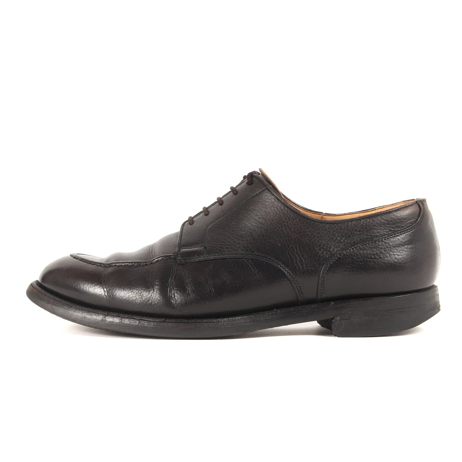 CROCKETT&JONES (クロケット&ジョーンズ) Uチップ ラウンドトゥ レザー ドレス ダービー シューズ (ONSLOW 8747 92)  / モカシン 革靴 短靴 外羽根 オフィカジ ビジカジ MADE IN ENGLAND - ブランド古着の通販・買取 | BEEGLE by  Boo-Bee