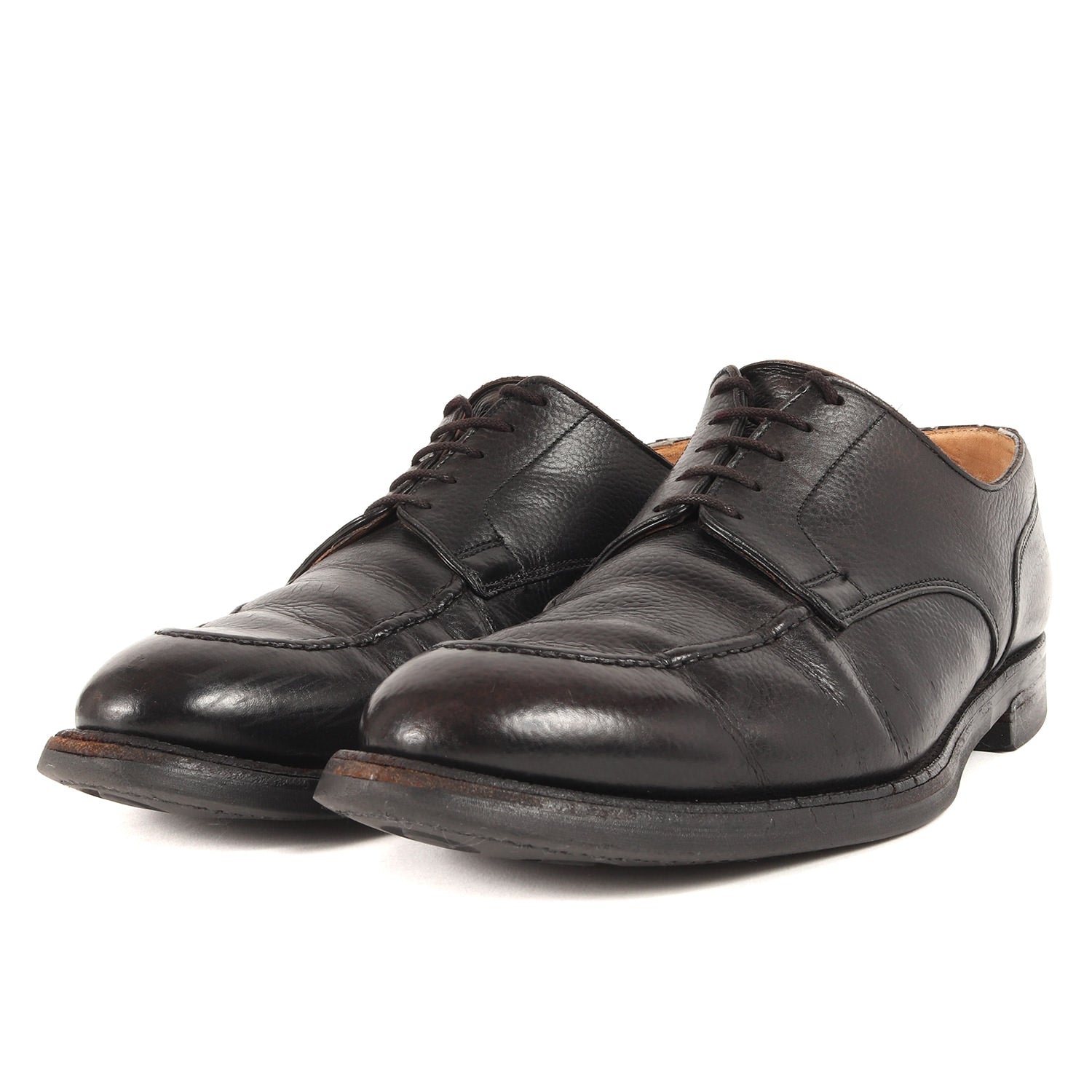 CROCKETT&JONES (クロケット&ジョーンズ) Uチップ ラウンドトゥ レザー ドレス ダービー シューズ (ONSLOW 8747 92)  / モカシン 革靴 短靴 外羽根 オフィカジ ビジカジ MADE IN ENGLAND - ブランド古着の通販・買取 | BEEGLE by  Boo-Bee