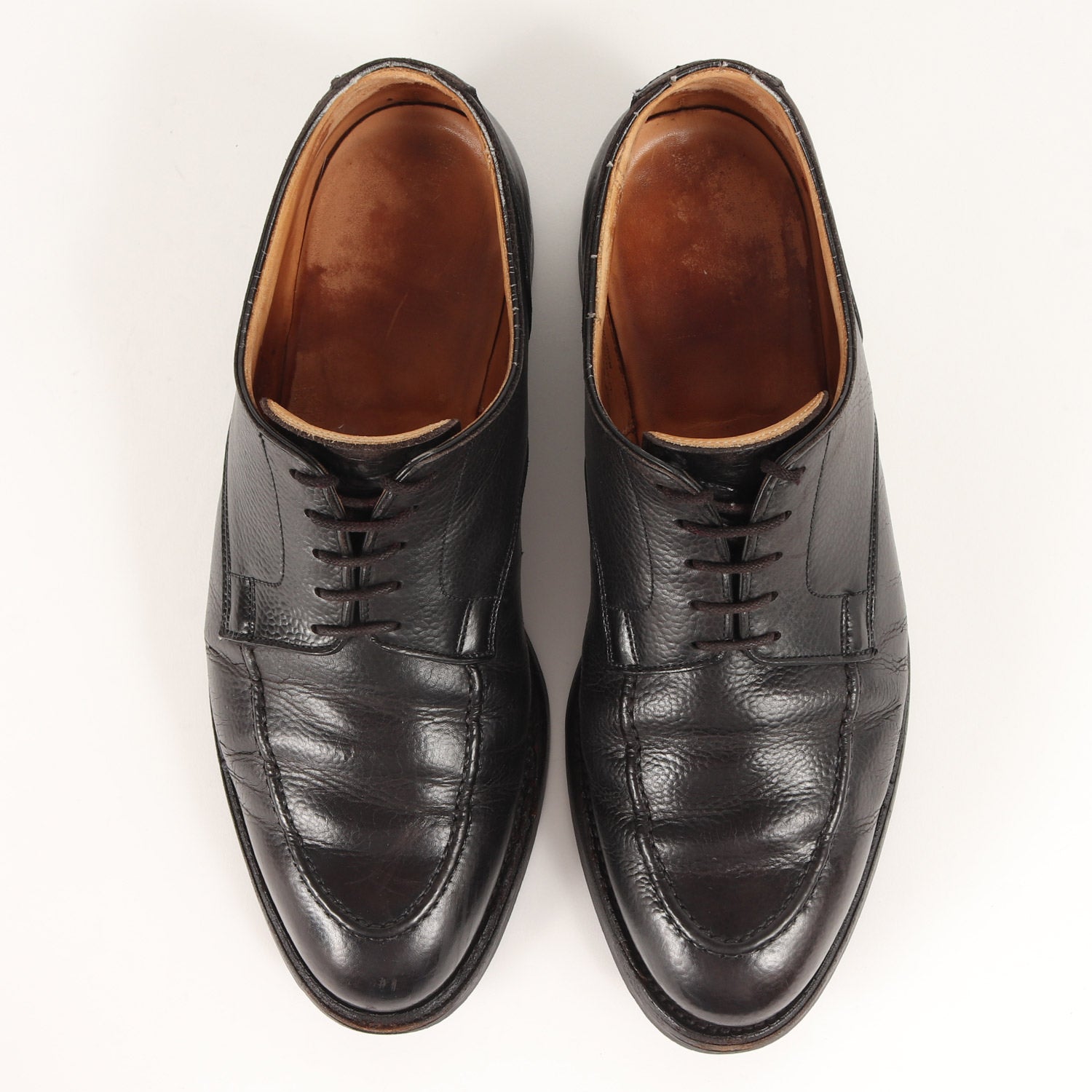 CROCKETT&JONES (クロケット&ジョーンズ) Uチップ ラウンドトゥ レザー ドレス ダービー シューズ (ONSLOW 8747 92)  / モカシン 革靴 短靴 外羽根 オフィカジ ビジカジ MADE IN ENGLAND - ブランド古着の通販・買取 | BEEGLE by  Boo-Bee