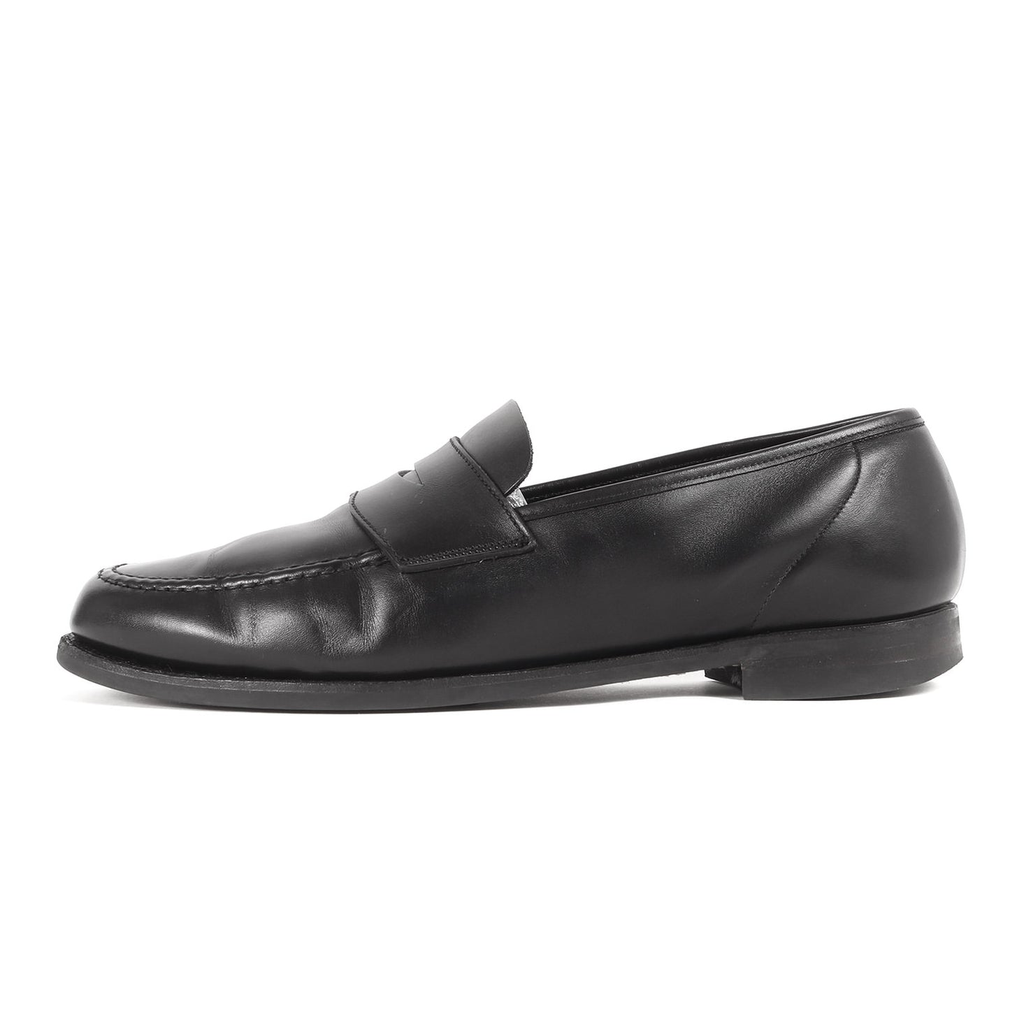 レザー コイン ローファー / ペニー ドレス シューズ 革靴 短靴 ビジカジ オフィカジ