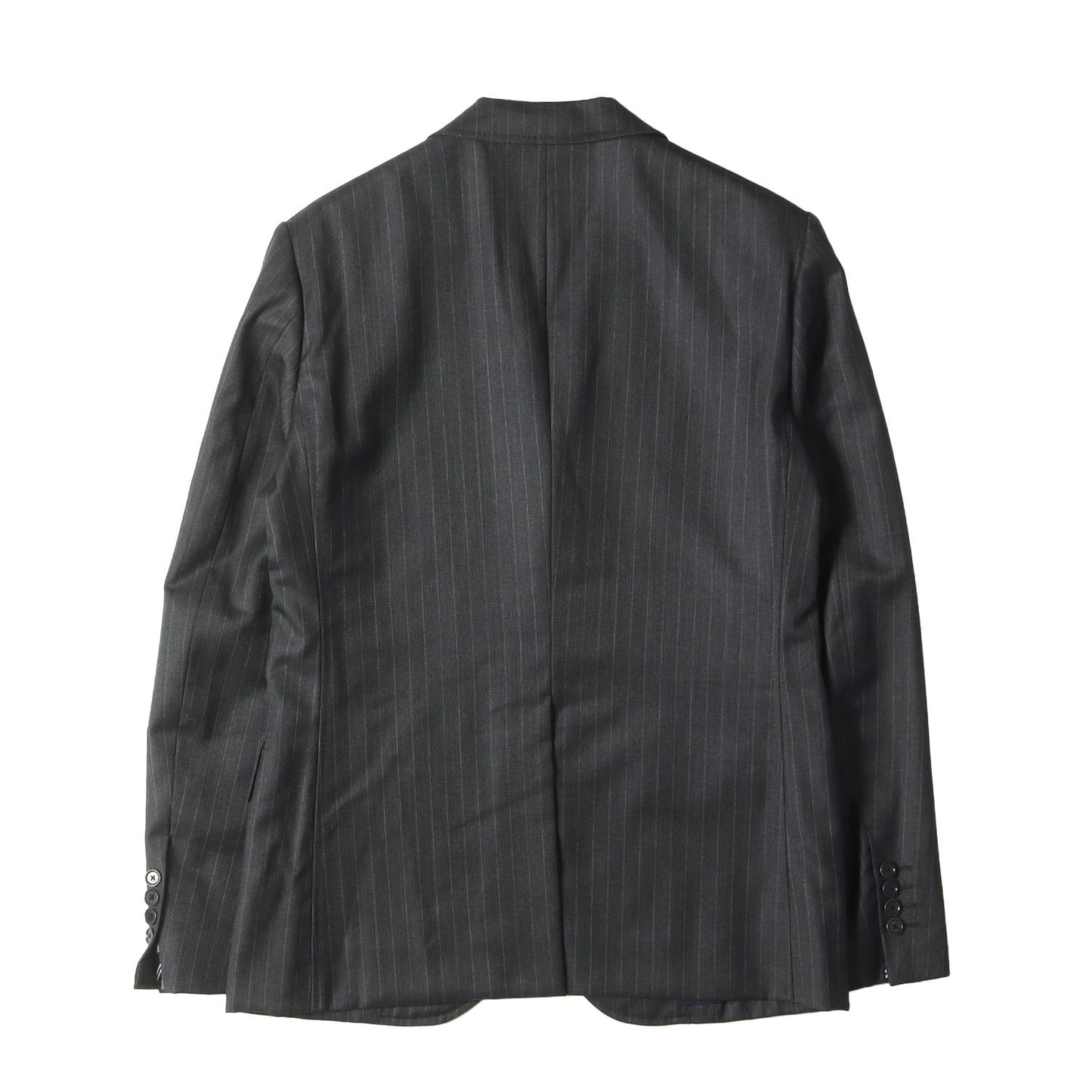 International Gallery BEAMS 別注 ストライプ ウール 段返り3B テーラード ジャケット