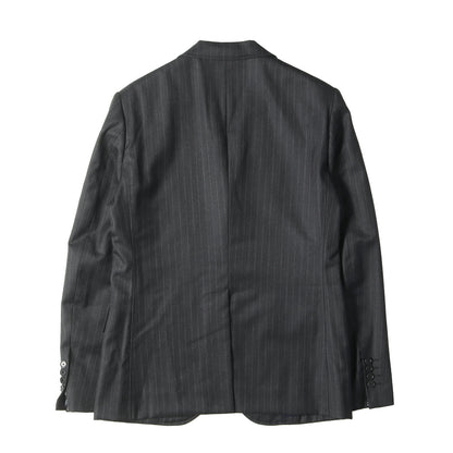 International Gallery BEAMS 別注 ストライプ ウール 段返り3B テーラード ジャケット