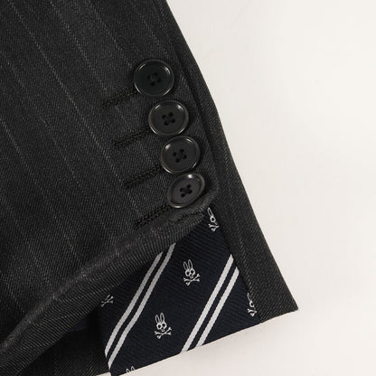 International Gallery BEAMS 別注 ストライプ ウール 段返り3B テーラード ジャケット