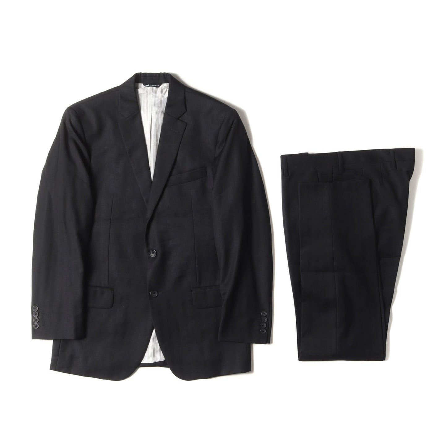 ヘリンボーン ウール スーツ セットアップ