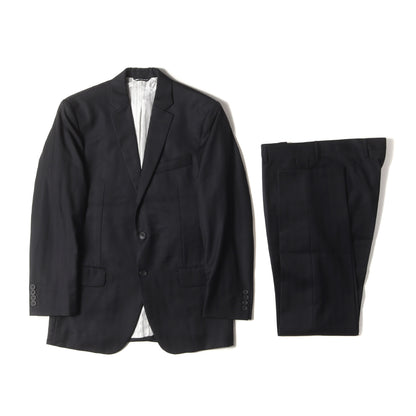 ヘリンボーン ウール スーツ セットアップ